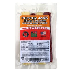 Wisconsin Best Pepper Jack Jalapeno Beef Combo