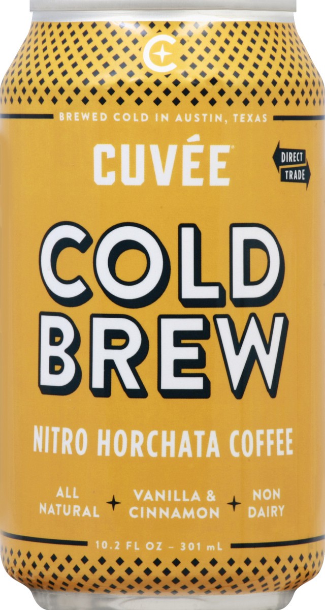 slide 5 of 6, Cuvée Coffee Cold Brew Nitro Horchata Coffee, 10.2 oz