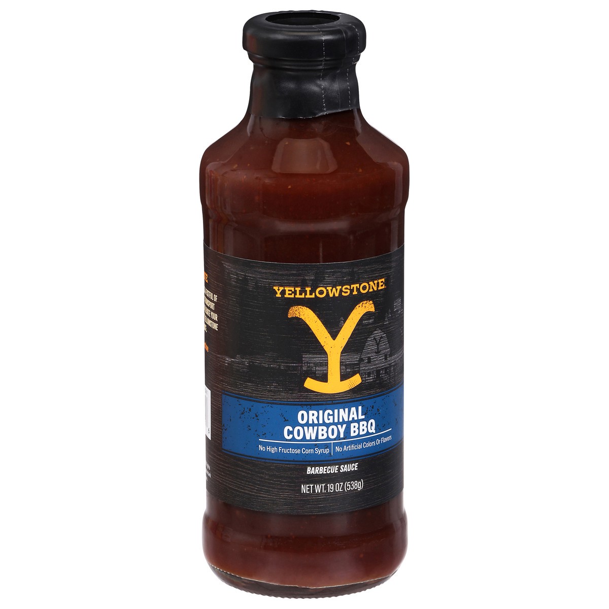 slide 6 of 15, YELLOWSTONE Original Cowboy BBQ Barbecue Sauce 19 oz, 19 oz