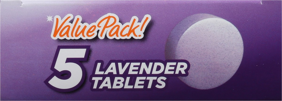 slide 10 of 13, Ty-D-Bol Lavender Tablets Value Pack 5 - 1.4 oz Tablets, 5 ct