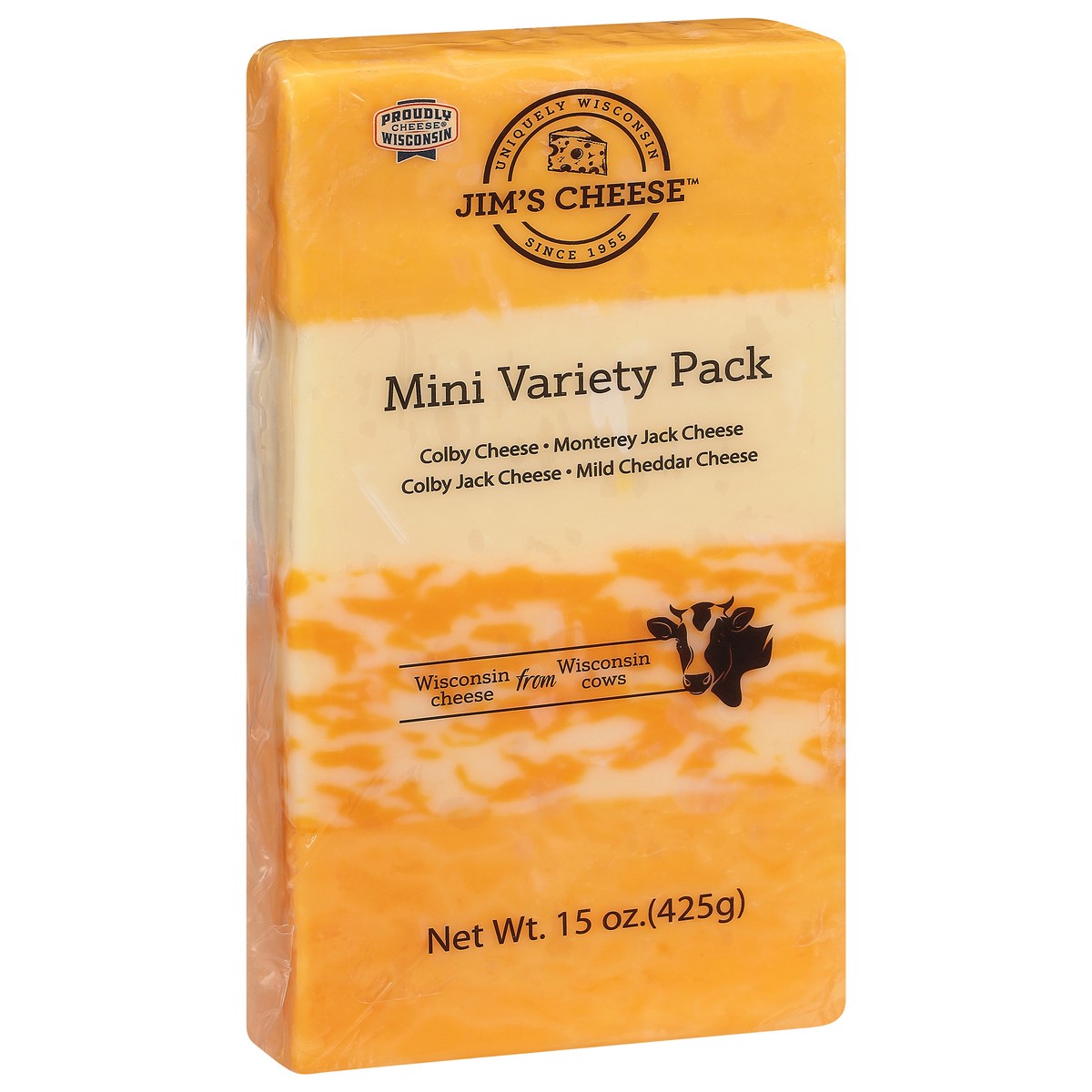 slide 6 of 11, Jim's Cheese Mini Variety Pack Cheese 15 oz, 15 oz