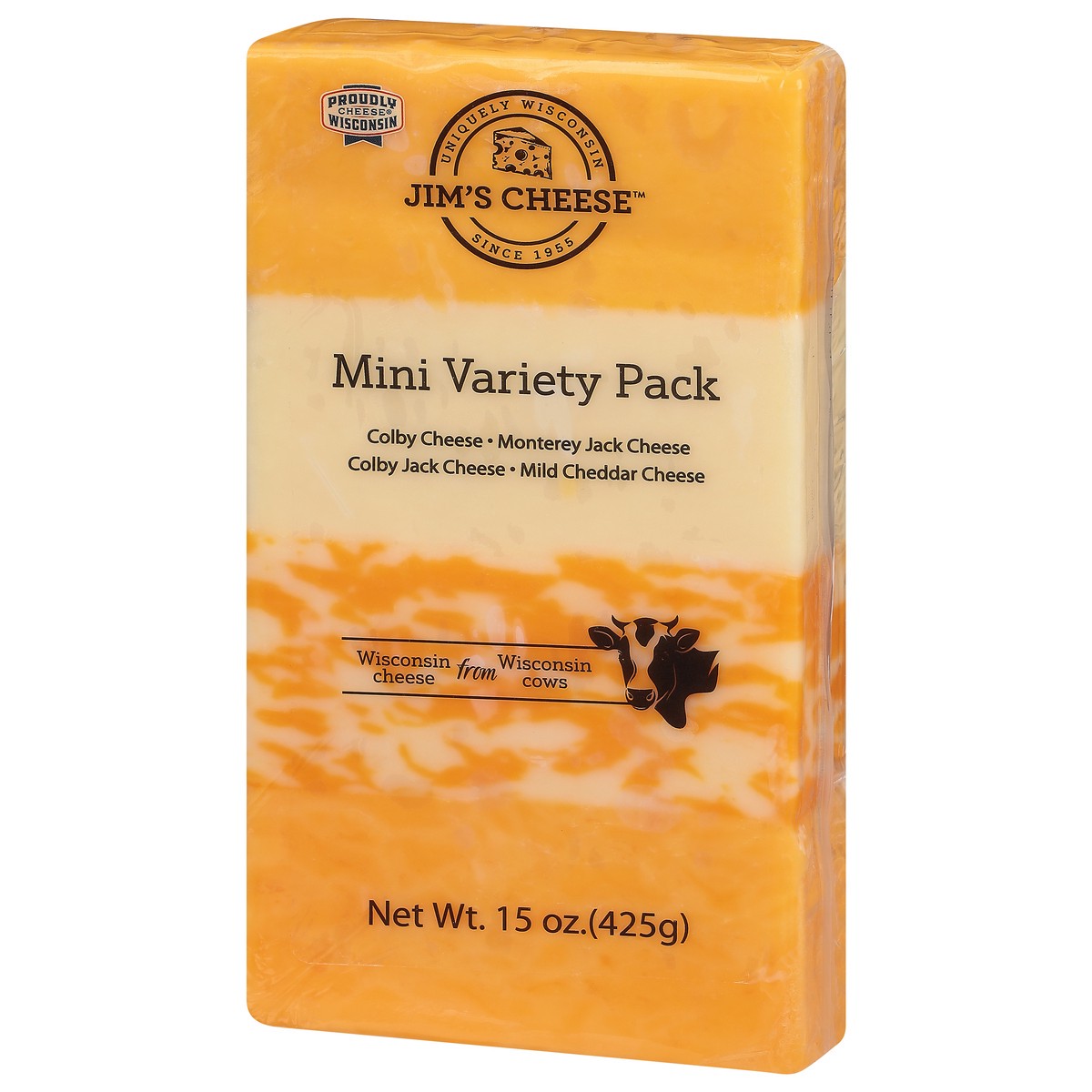 slide 7 of 11, Jim's Cheese Mini Variety Pack Cheese 15 oz, 15 oz