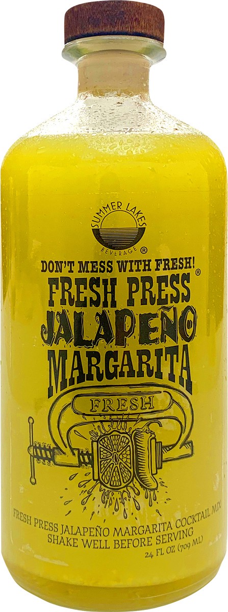 slide 1 of 11, Summer Lakes Beverage Fresh Press Jalapeno Margarita Cocktail Mix - 24 fl oz, 24 fl oz