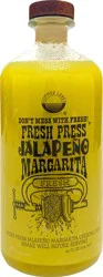 Summer Lakes Beverage Fresh Press Jalapeno Margarita Cocktail Mix - 24 fl oz