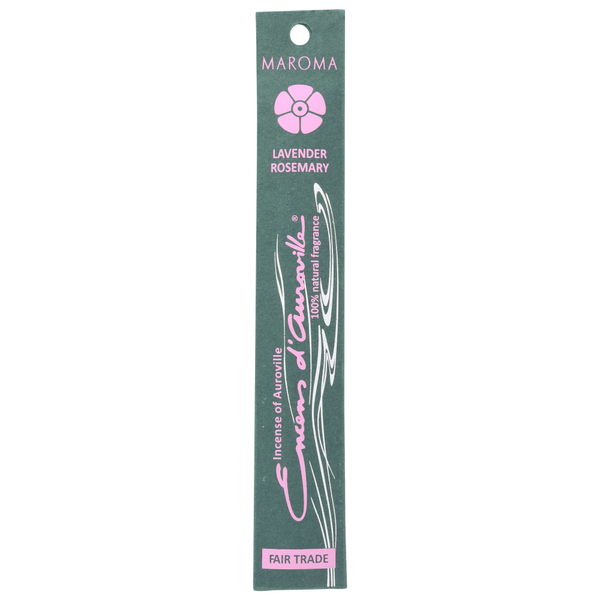 slide 1 of 1, Maroma Eda Incense Lavender Rosemary, 1 ct