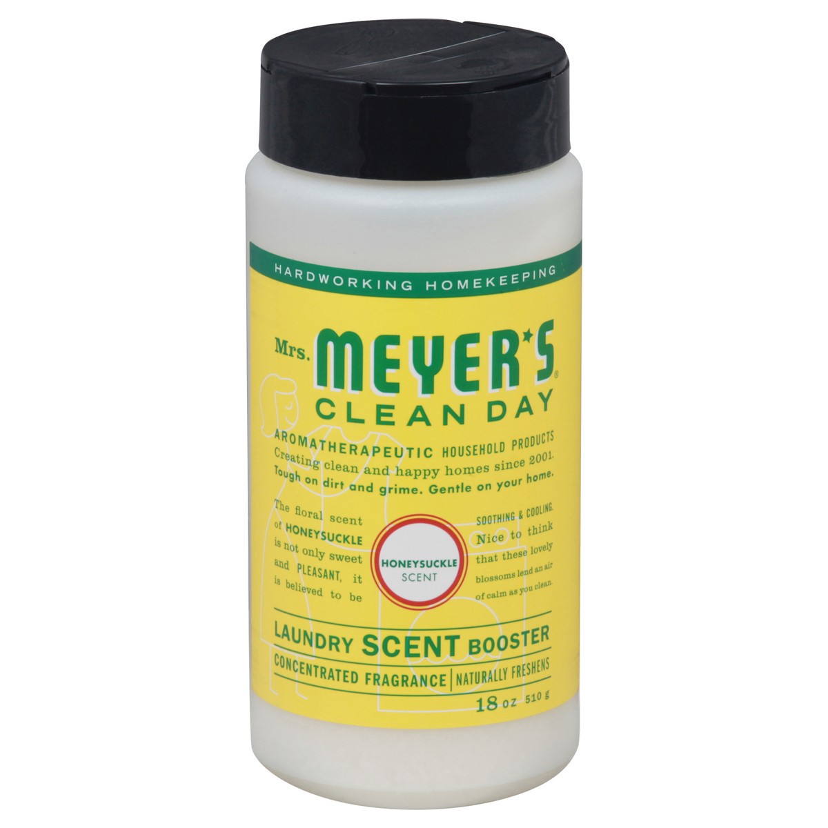 slide 1 of 9, Mrs. Meyer's Clean Day Honeysuckle Scent Laundry Scent Booster 18 oz, 18 oz