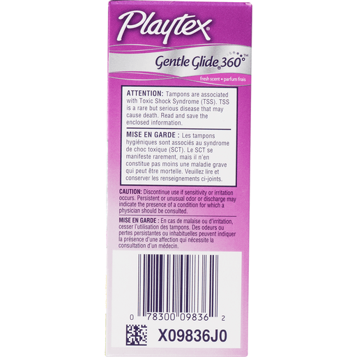 slide 4 of 9, Playtex Simply Gentle Glide Tampons Scented Multi-Pack 9 Regular Absorbency And 9 Super Absorbency - 18 Count, 18 ct