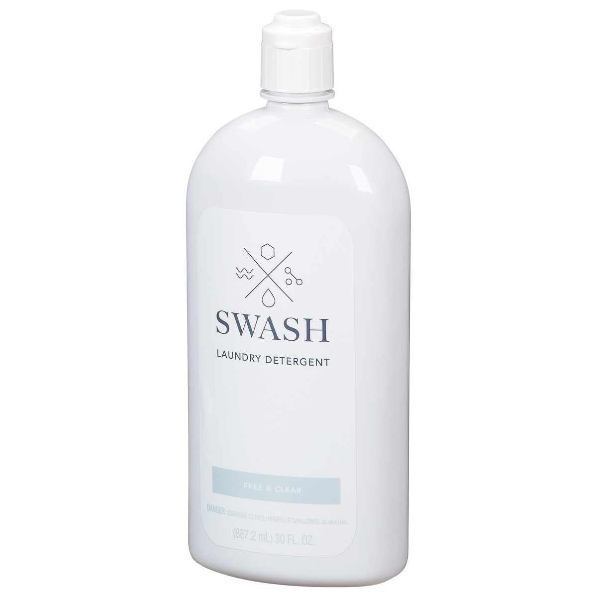 slide 8 of 12, Swash Ultra-Concentrated Free & Clear Laundry Detergent 30 fl oz, 30 fl oz