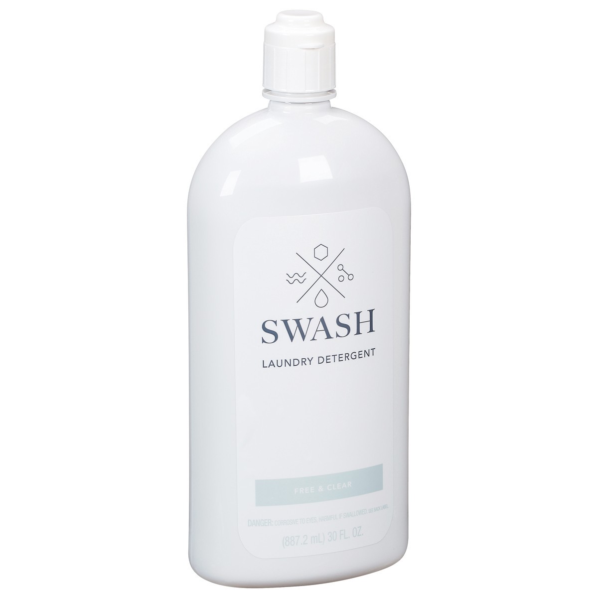 slide 4 of 12, Swash Ultra-Concentrated Free & Clear Laundry Detergent 30 fl oz, 30 fl oz