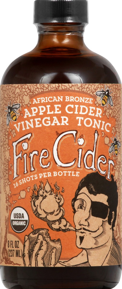 slide 7 of 10, Fire Cider Apple Cider 8 oz, 8 oz