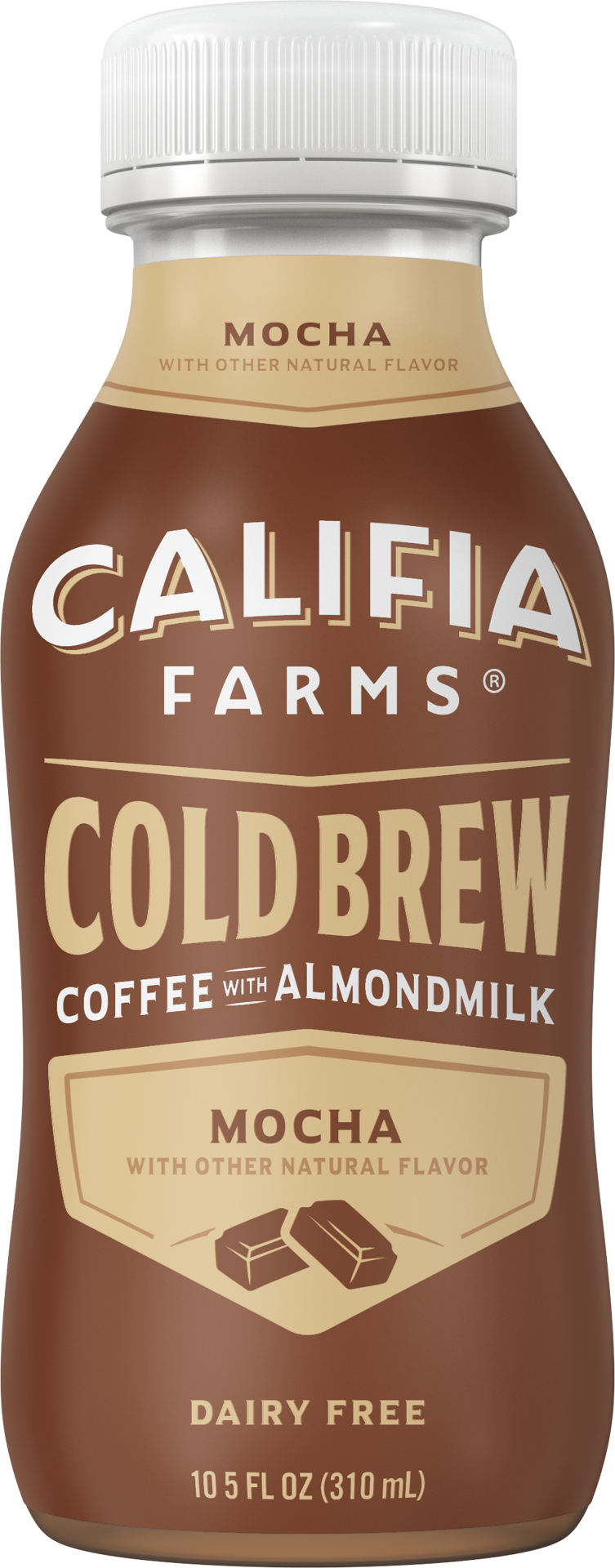 slide 1 of 1, Califia Farms Mocha Cold Brew Coffee with Almond Milk, 10.50 fl oz