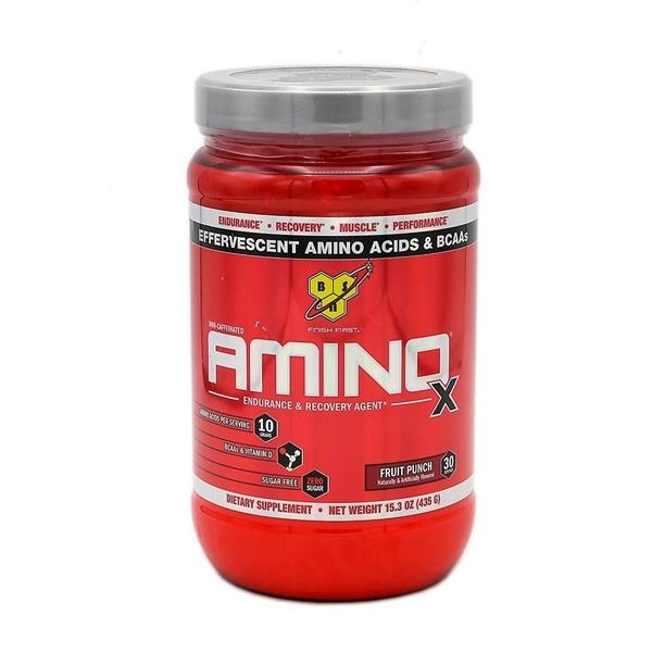 slide 1 of 1, BSN Amino X Fruit Punch Dietary Supplement, 15.3 oz