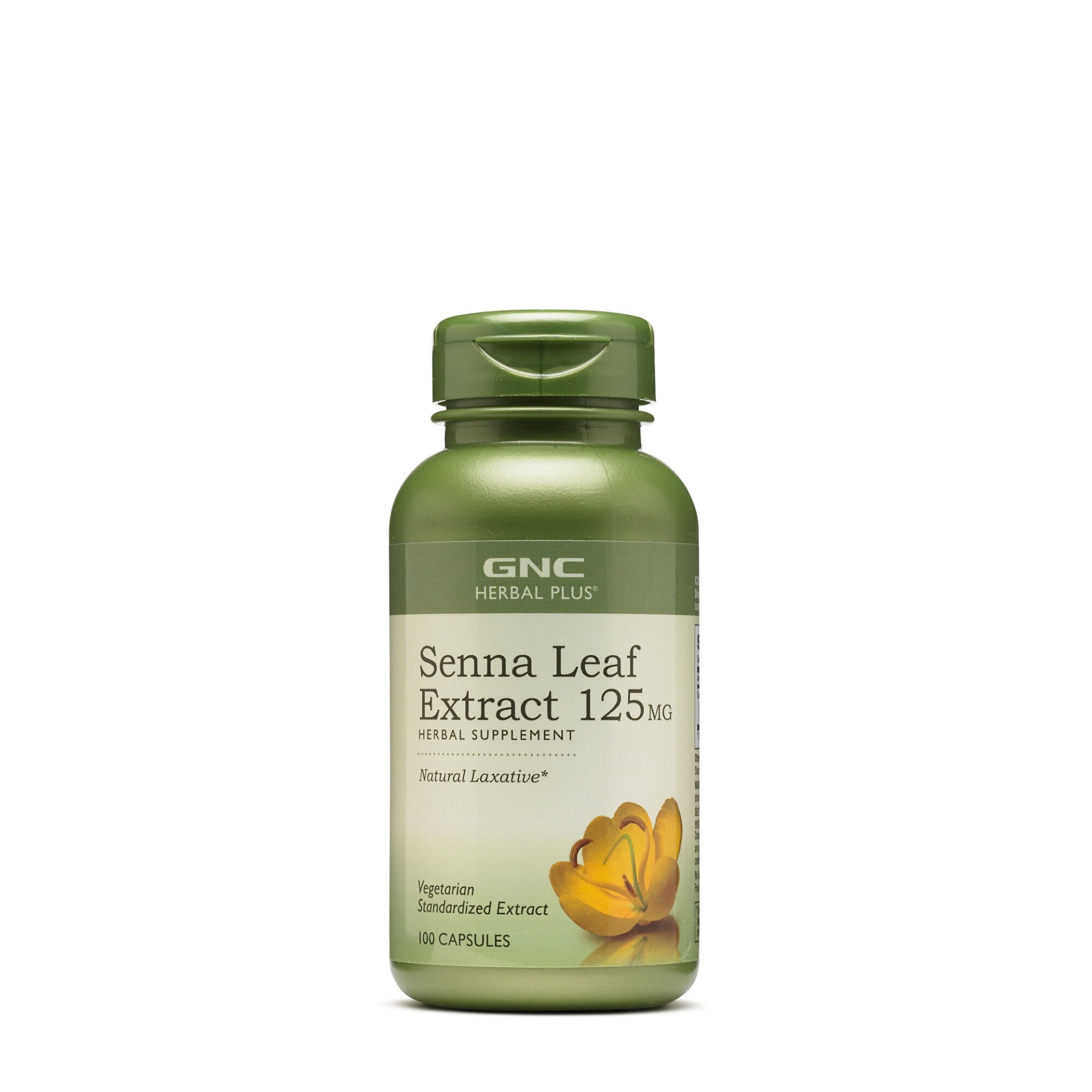 slide 1 of 6, GNC Senna Leaf Extract 100 ea, 100 ct