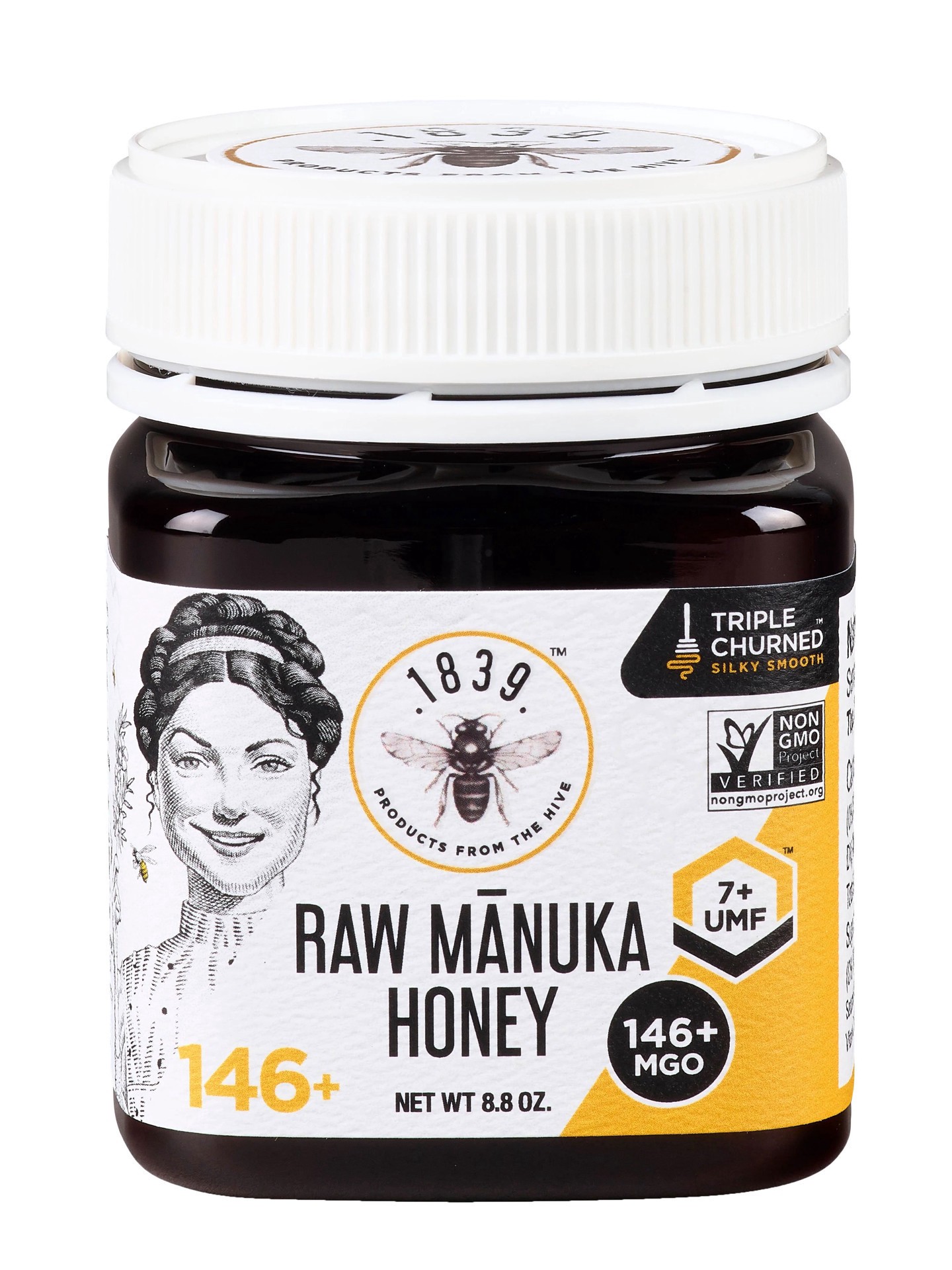 slide 1 of 1, 1839 Raw Manuka Honey 146+ MGO, 8.8 oz