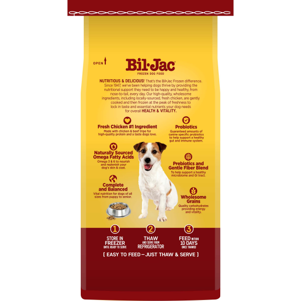 slide 4 of 4, Bil-Jac Frozen Dog Food, 2 lb