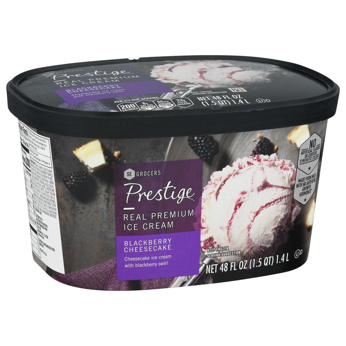 slide 7 of 9, Prestige Black Cherry Cheesecake, 48 fl oz