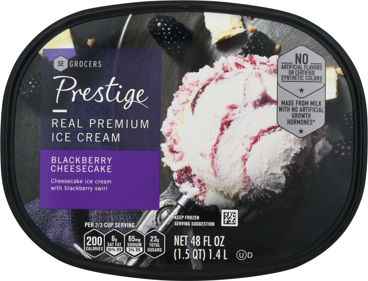 slide 3 of 9, Prestige Black Cherry Cheesecake, 48 fl oz