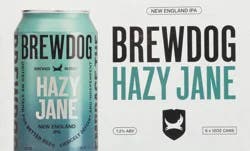 BrewDog Beer, IPA, Hazy Jane