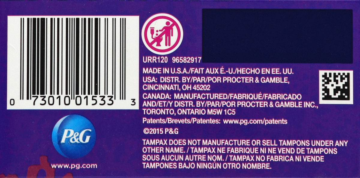 slide 4 of 7, Tampax Tampons , 16 ct