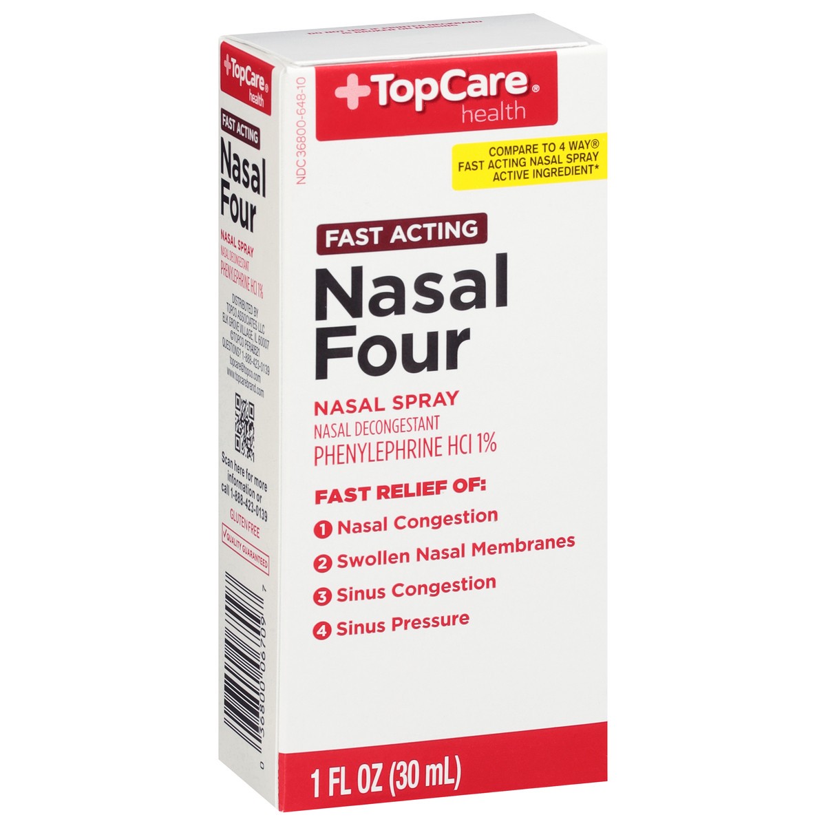 slide 5 of 10, TopCare Nasal Four Nasal Spray, 1 oz