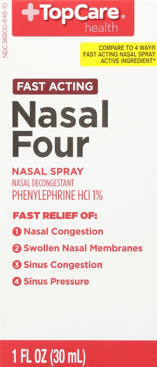 slide 4 of 10, TopCare Nasal Four Nasal Spray, 1 oz