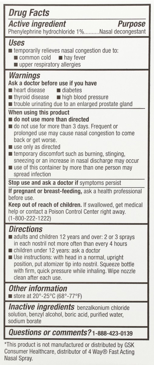 slide 9 of 10, TopCare Nasal Four Nasal Spray, 1 oz