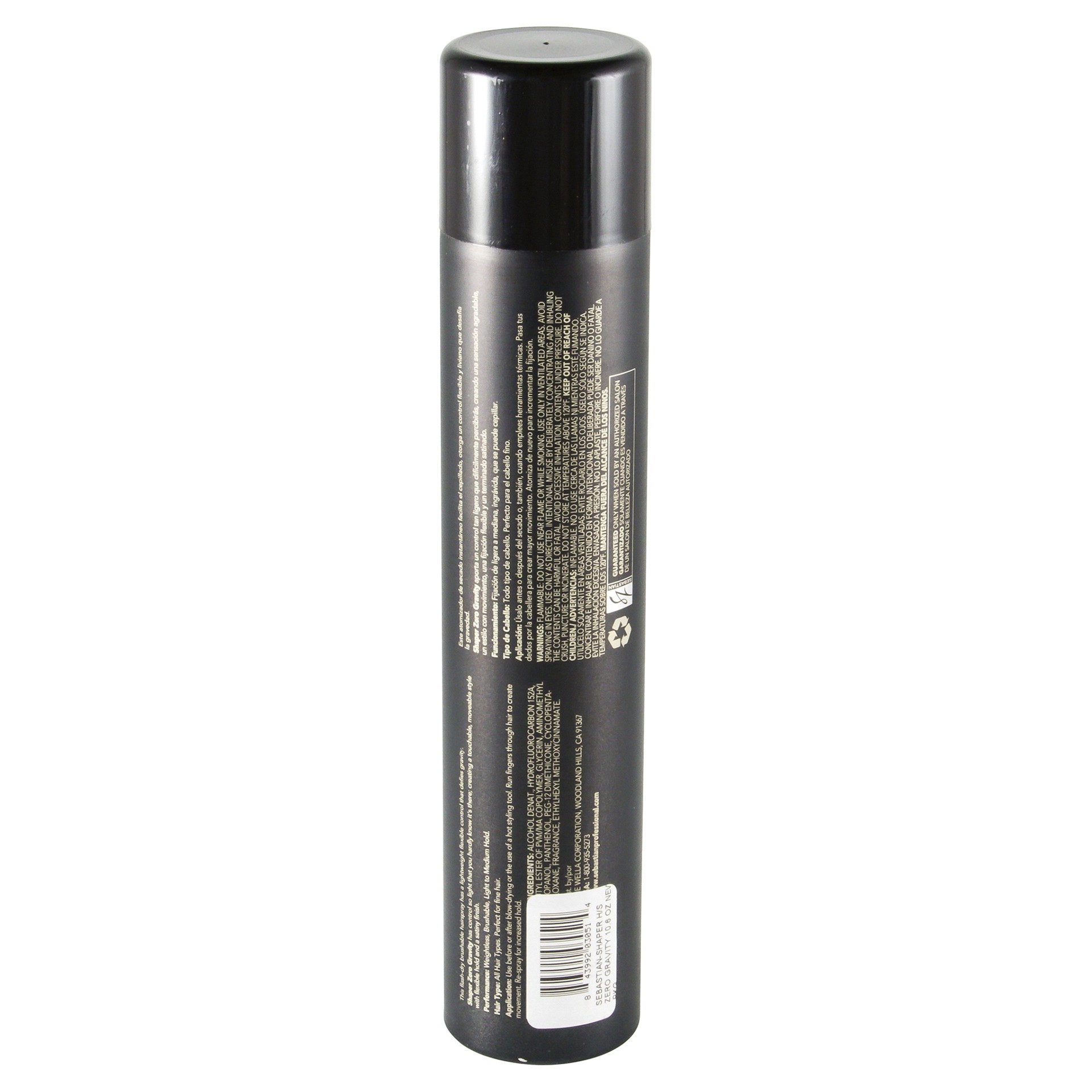 slide 4 of 5, Sebastian Zero-Gravity Hair Spray, 10.6 oz