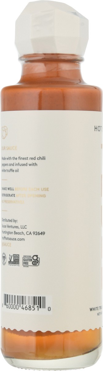 slide 8 of 12, Truff White Truffle Infused Hot Sauc, 6 oz