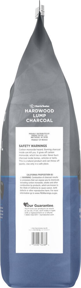 slide 2 of 4, Harris Teeter® Hardwood Lump Charcoal, 8 lb