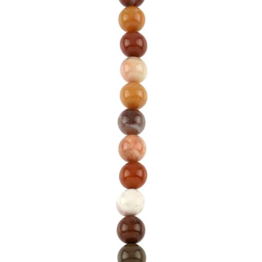 slide 1 of 3, Multicolor Wood Round Beads, 8mm By Bead Landing, 8mm