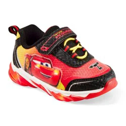 Disney Toddler Boys' Car Athletic Shoe, Red/Yellow, Size 8