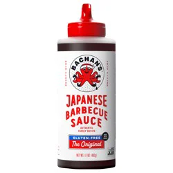 Bachan's Gluten-Free Japanese BBQ Sauce, 17oz Bottle - Bold, Fresh, Umami Flavor