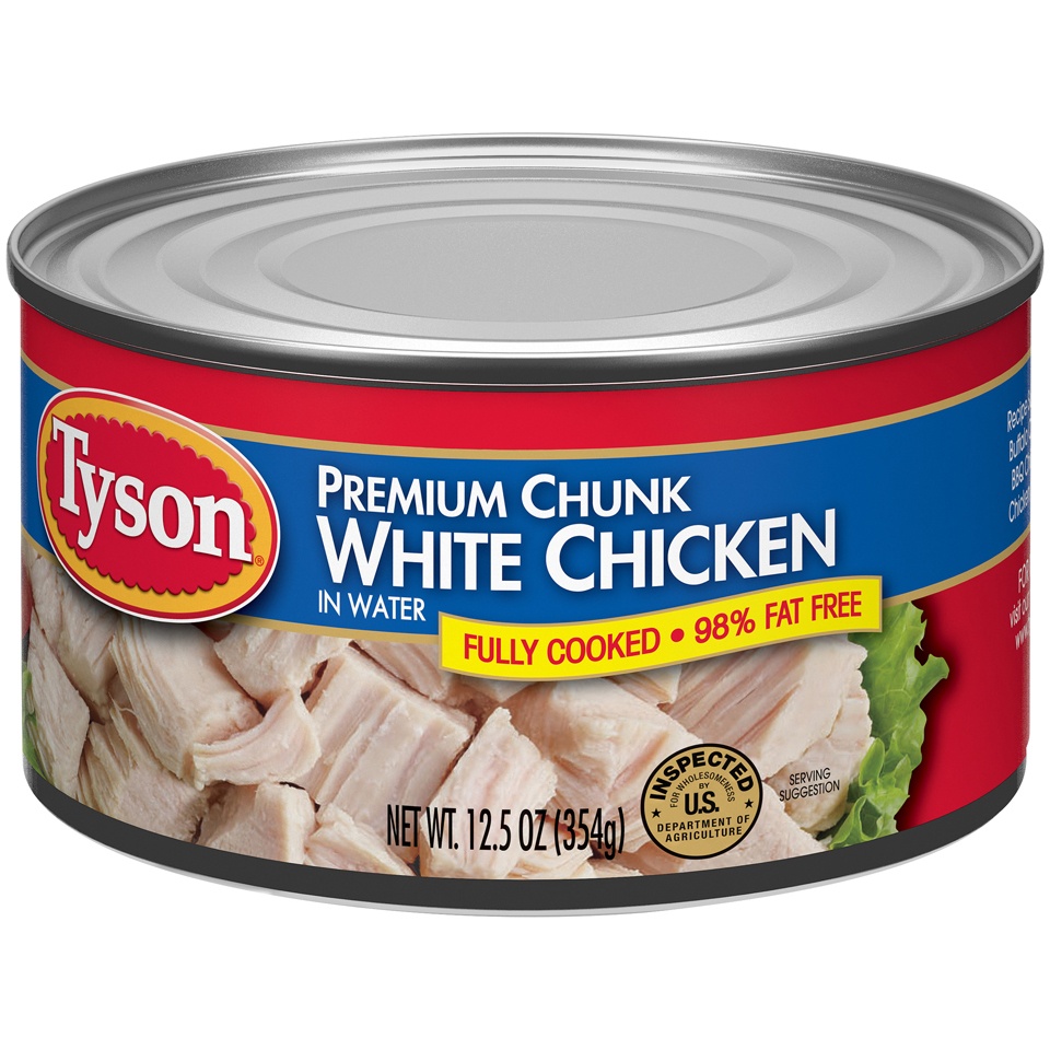 Tyson Premium Chunk White Chicken 12.5 oz Shipt