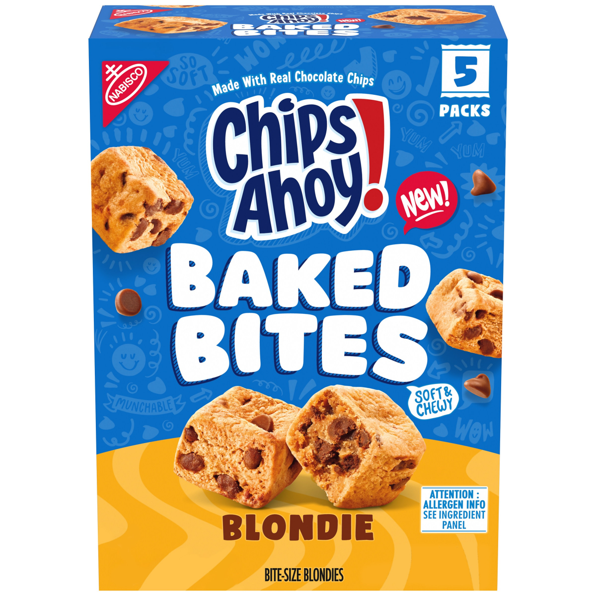 slide 1 of 29, Chips Ahoy Blondies Baked Bites - 7.5 oz, 7.5 oz