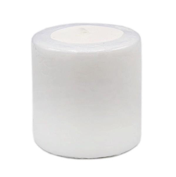 slide 1 of 1, Hy-Vee Wix & Wax White 3X3 Pillar Candle, 1 ct