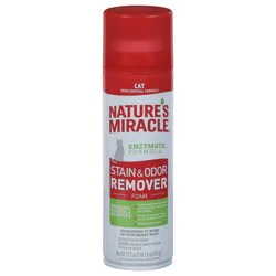 Nature's Miracle Enzymatic Formula Cat Stain & Odor Remover Foam 17.5 oz