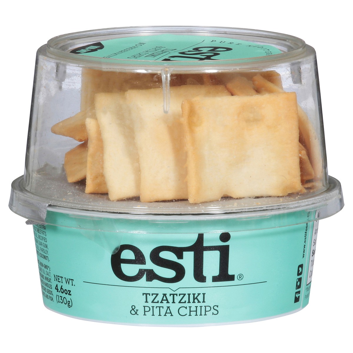 slide 10 of 14, esti Tzatziki & Pita Chips 4.6 oz, 4.6 oz