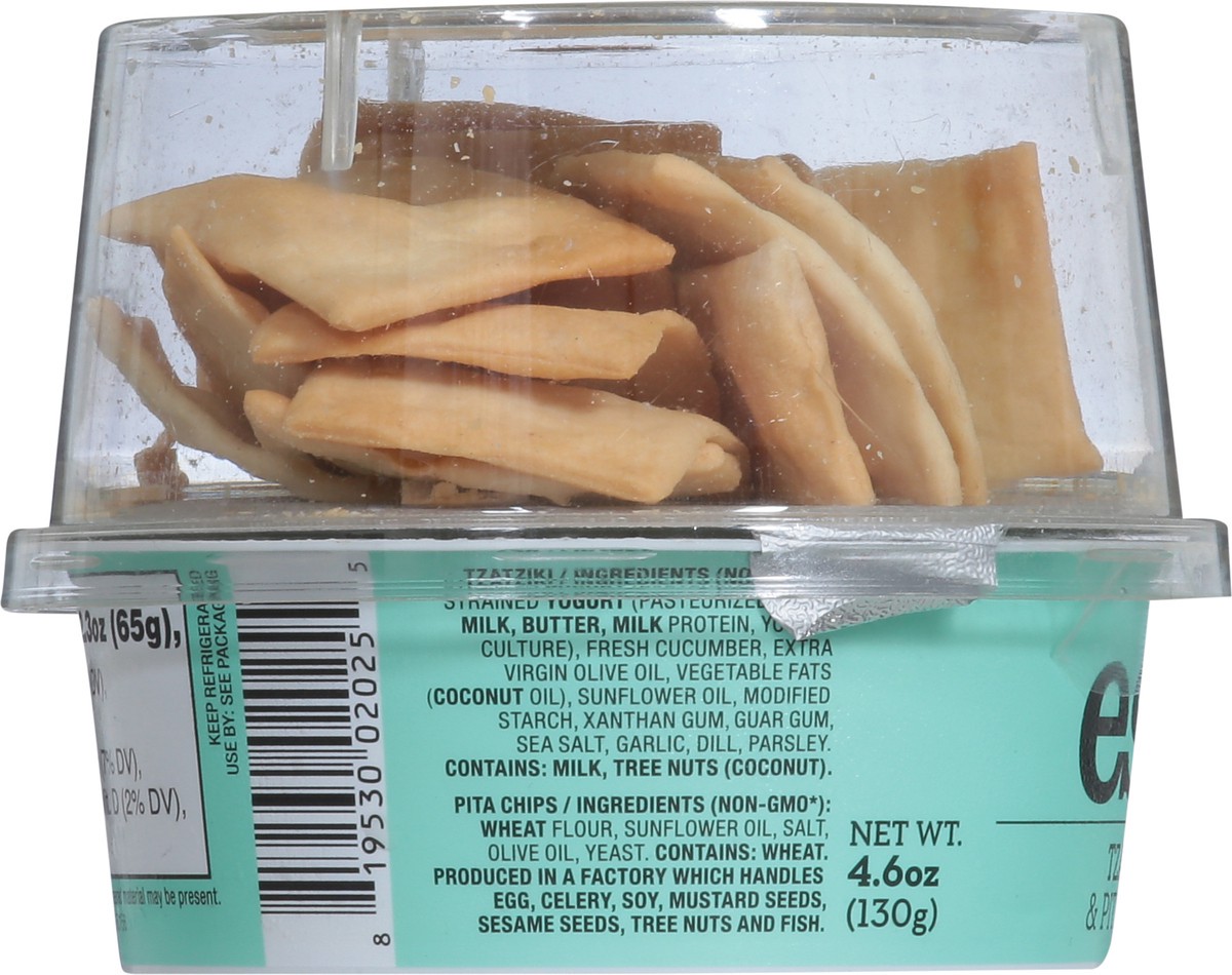 slide 2 of 14, esti Tzatziki & Pita Chips 4.6 oz, 4.6 oz