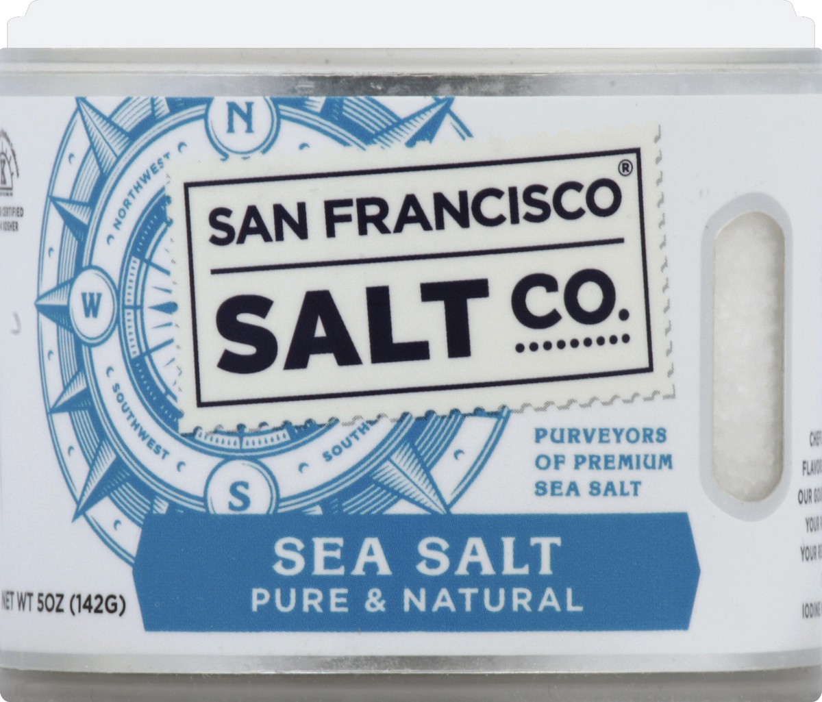 slide 5 of 6, San Francisco Salt Co. Pure & Natural Sea Salt 5 oz, 5 oz