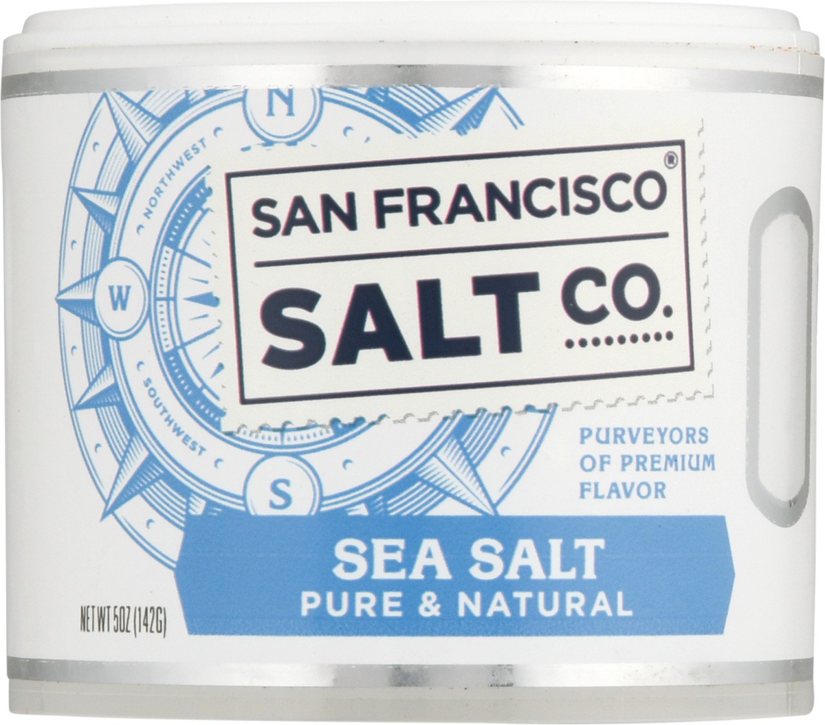 slide 1 of 6, San Francisco Salt Co. Pure & Natural Sea Salt 5 oz, 5 oz