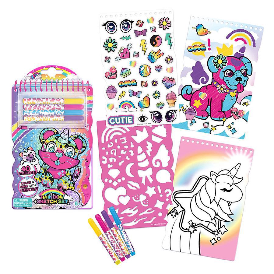 slide 3 of 3, Mini Sketch Rainbow Sketch Set Assortment, 1 ct