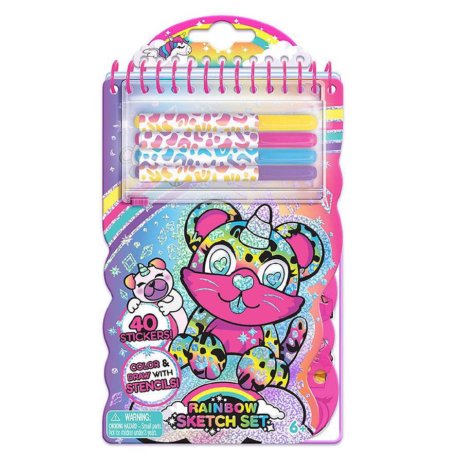 slide 1 of 3, Mini Sketch Rainbow Sketch Set Assortment, 1 ct