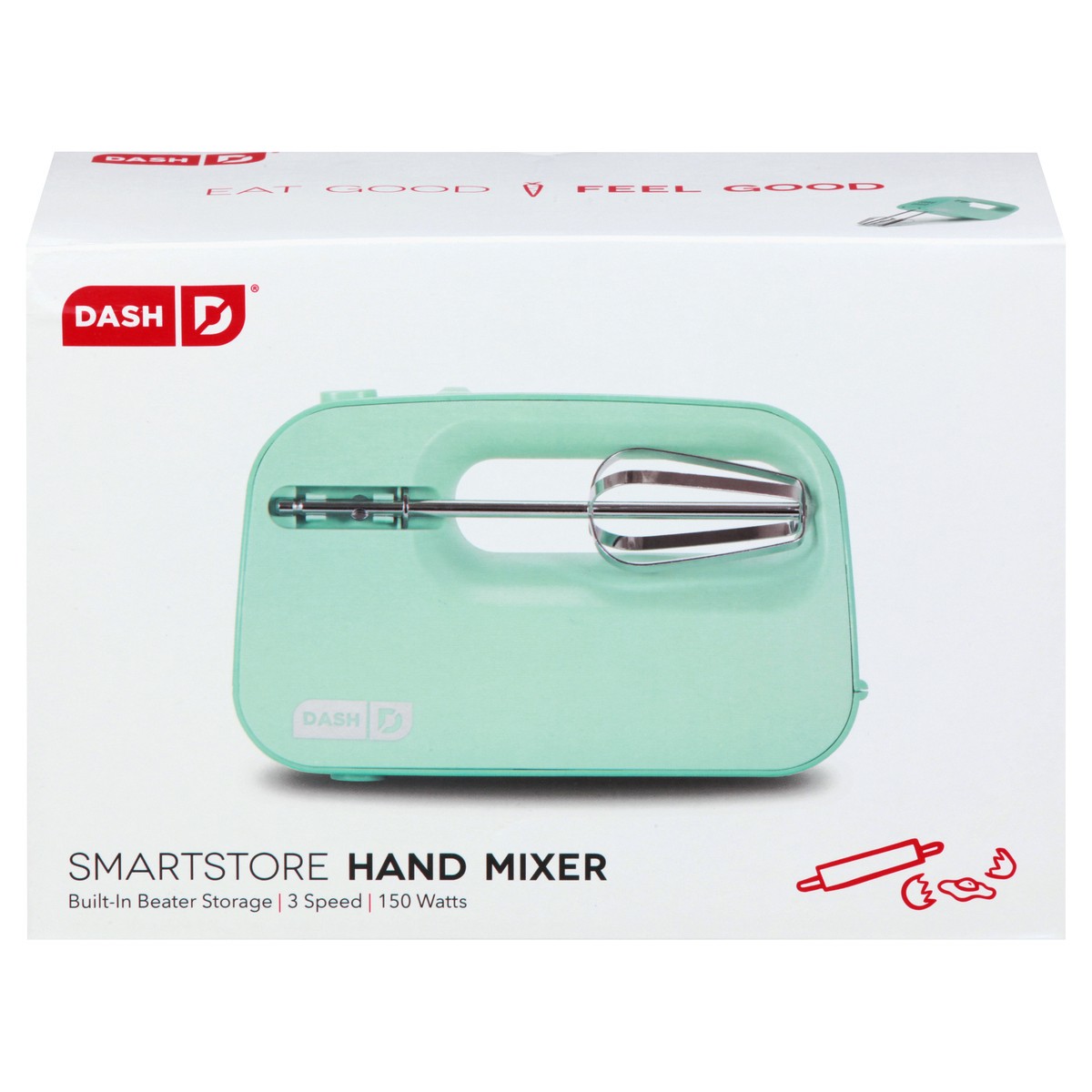 slide 1 of 17, Dash SmartStore Hand Mixer, 1 ct