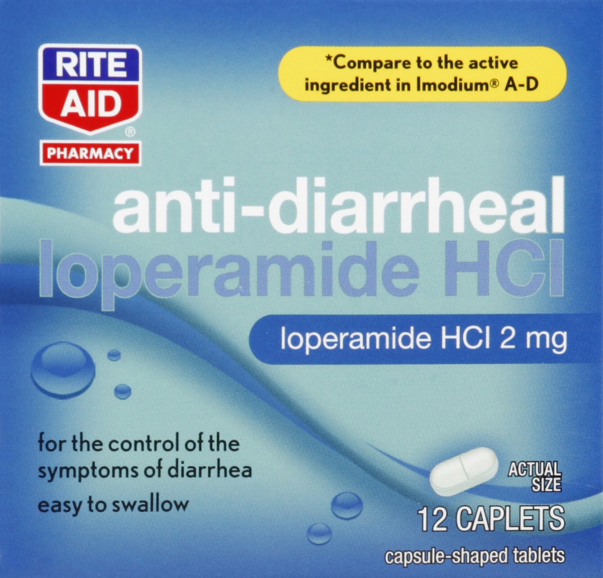 slide 4 of 5, Rite Aid Ra Anti Diarrhl, 12 ct