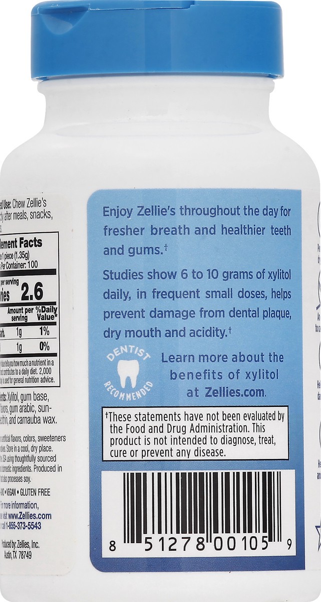slide 6 of 11, Hershey's Zellies Gum 100 Ea, 1 ct