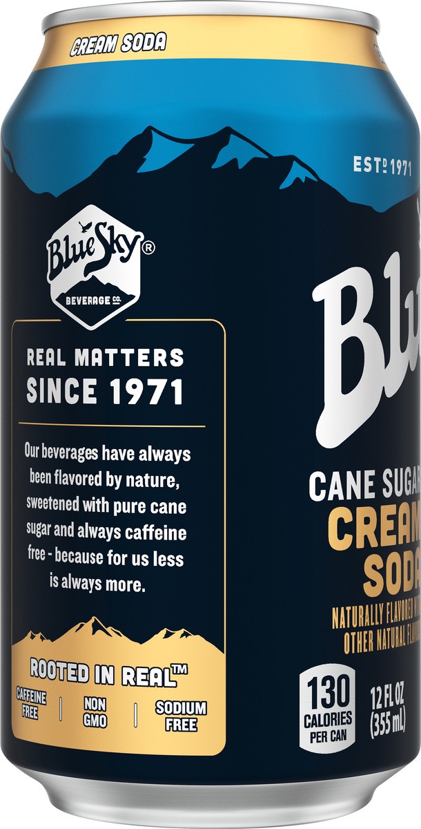 slide 4 of 8, Blue Sky Cream Soda - 12 oz, 12 oz