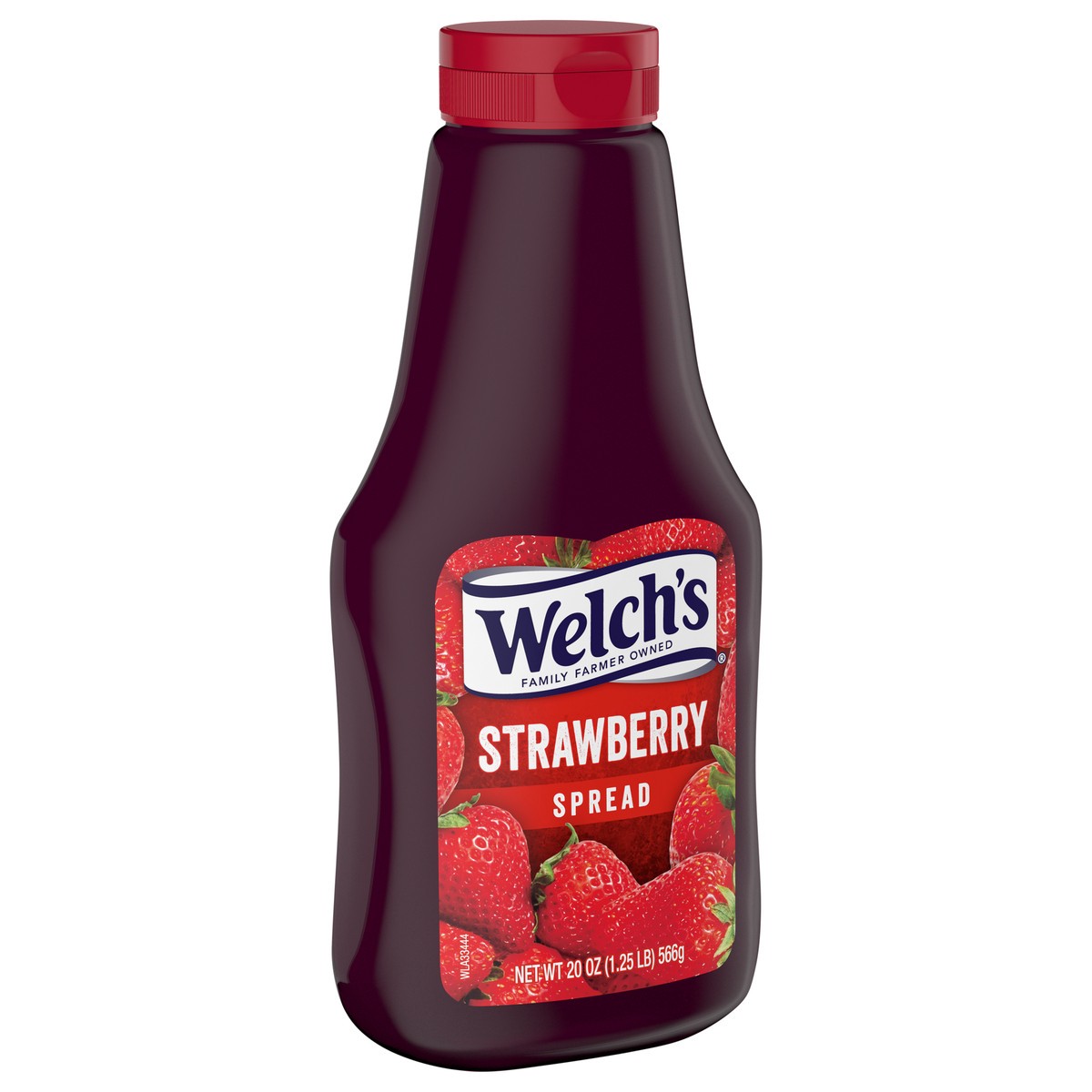 slide 3 of 5, Welch's Strawberry Spread, 20 oz Squeeze Bottle, 20 oz