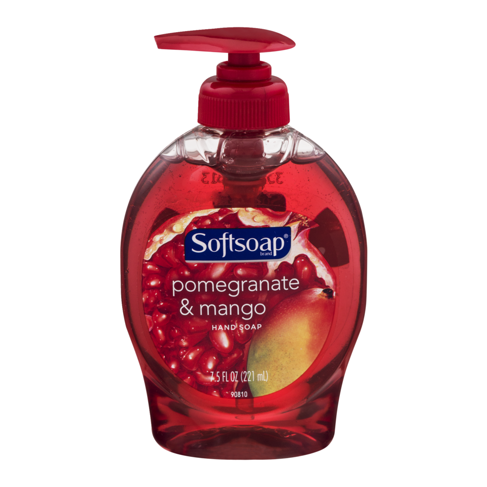 slide 1 of 1, Softsoap Liquid Hand Soap - Pomengranate And Mango, 7.5 oz