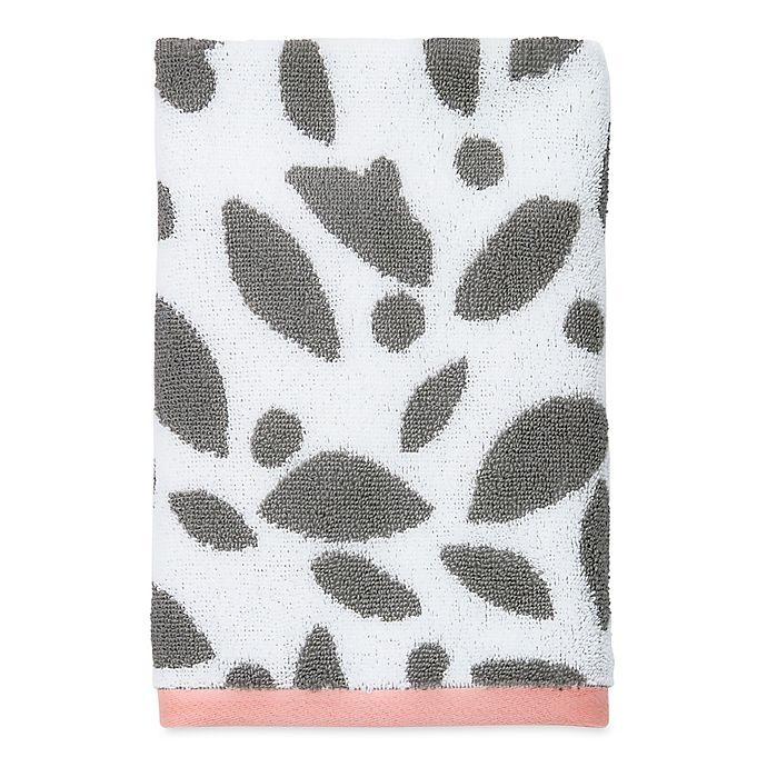 slide 1 of 1, DKNY Petals Hand Towel - Blush, 1 ct