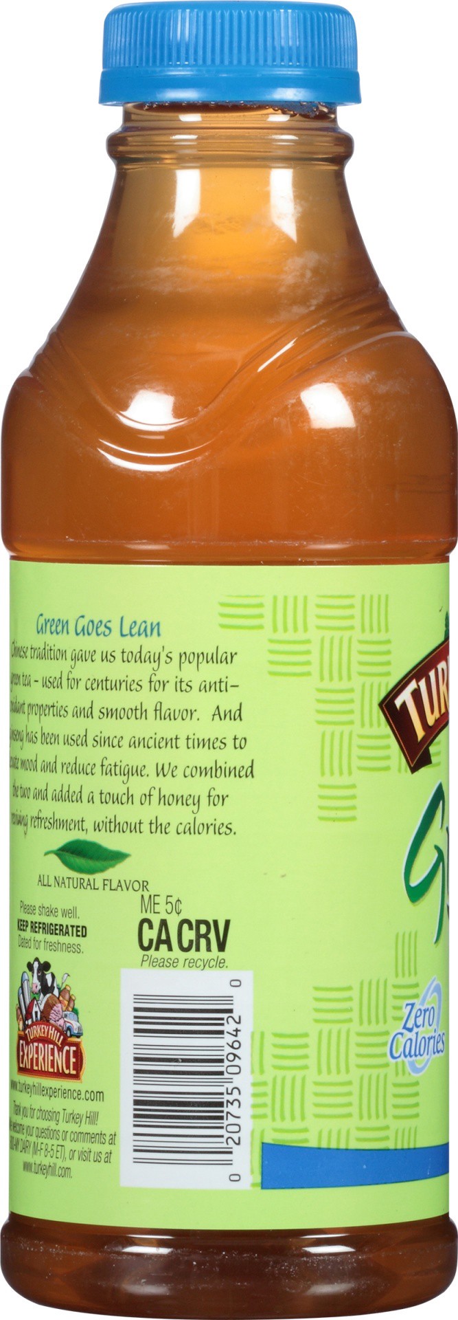 slide 2 of 6, Turkey Hill Diet Green Tea 18.5 fl oz, 